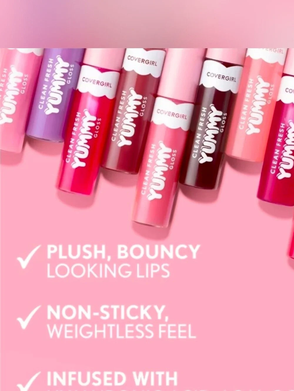 CoverGirl Clean Fresh Yummy Gloss — 140 Sunset Skies BNIB